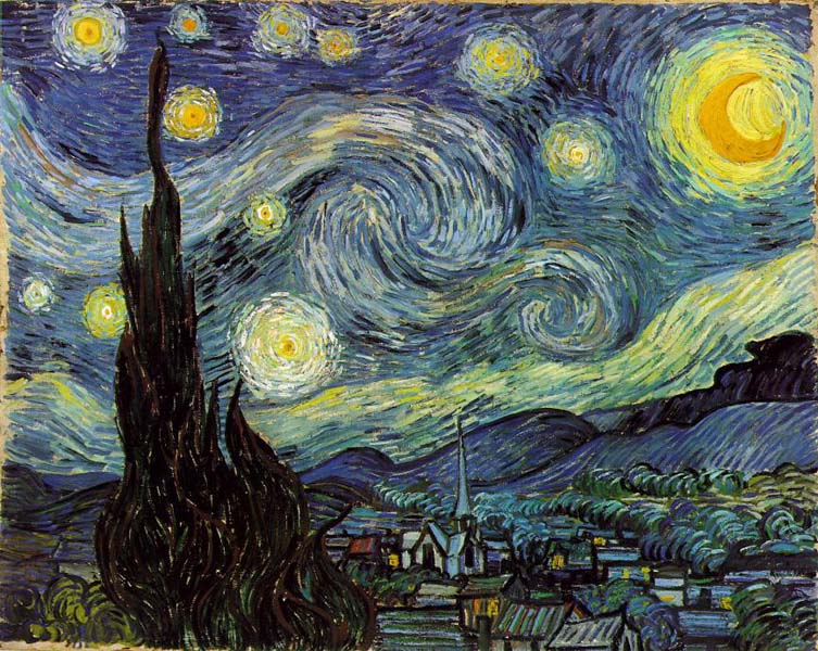 Noche estrellada -Vicet Van Gogh-